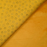 Sweat envers doudou pluie de bulles fond jaune