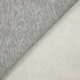 Sweat minkee épais gris clair chiné