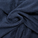 Tissu éponge coton marine au mètre