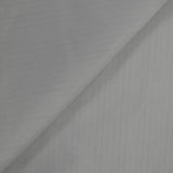 Tissu sweat minkee rayé gris