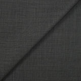 Tissu tailleur en laine mélangée fantaisie noir et gris