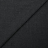 Tissu tailleur laine mélangée fantaisie anthracite fond noir