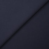 Tissu tailleur laine mélangée sergé bleu nuit