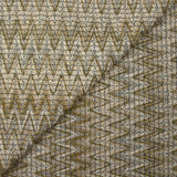 Tweed de coton et soie chevrons beige et écru