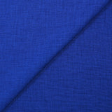 Twill de polyester chiné Ava bleu roi
