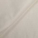 Velours côtelé 100% coton 3 mm blanc cassé