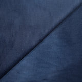 Velours côtelé coton 1,5 mm bleu nuit