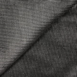 Velours côtelé coton 3 mm gris foncé