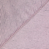Velours de coton côtelé grosses côtes 6 mm rose fond jeans