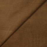 Velours de coton milleraies marron châtain