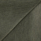 Velours de coton ras kaki et gris