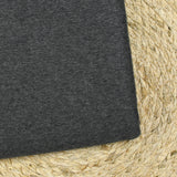 Velours de laine gris anthracite