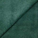 Velours polyester fine côte vert pin