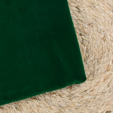 Velours ras emeraude