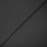 Voile de coton sergé gris anthracite
