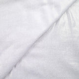 Voile de polycoton irisé blanc