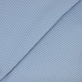 Jersey nid d'abeille bleu acier