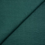 Crêpe viscose Lily vert bouteille