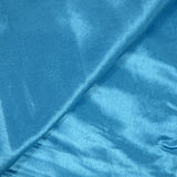 Crêpe satin polyester turquoise
