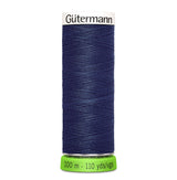 Fil à coudre recyclé - Coloris bleu - Gütermann