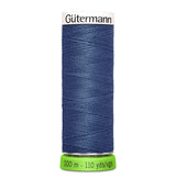 Fil à coudre recyclé - Coloris bleu - Gütermann