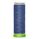 Fil à coudre recyclé - Coloris bleu - Gütermann