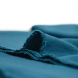 Crêpe viscose Lily pétrole