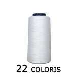 Fil à coudre et à surfiler Cône pour surjeteuse de 2743 mètres