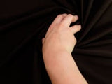 Black polyester microfiber