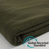 Sweat minkee recyclé kaki