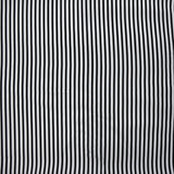 Viscose fine black and white stripes