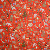 Coton liberty ® Christmas rouge au mètre