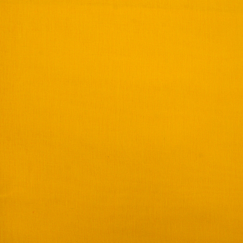 Voile de coton jaune soleil