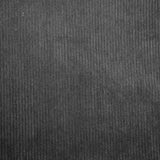 Black ribbed polyester velvet