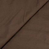 Popeline de viscose marron