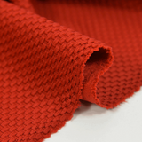 Jersey nid d'abeille rouille