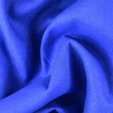 100% Lin bleu roi