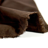 Popeline de viscose marron