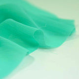 Mousseline crinkle vert