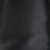 Crêpe satin polyester noir