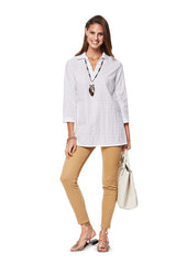 Patron n ° 6809: Blouse, t -collar tunic