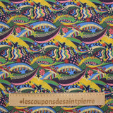 Cotton Liberty ® My Little Marine and Yellow per meter