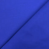 Voile de coton bleu roi