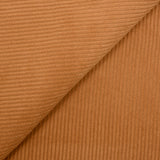 Light brown chopped polyester velvet