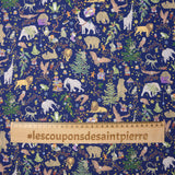 Cotton Liberty ® Christmas Marine per meter
