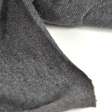 Maille polyviscose fine gris foncé