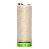 Fil à coudre recyclé - Coloris Beige/Brun - Gütermann