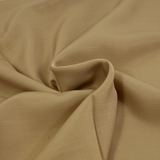 Viscose satinée doupionné café