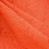 Broderie anglaise Amaterasu saumon