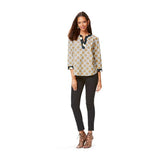 Patron n ° 6633 Burda Style: Tunic of necklines
